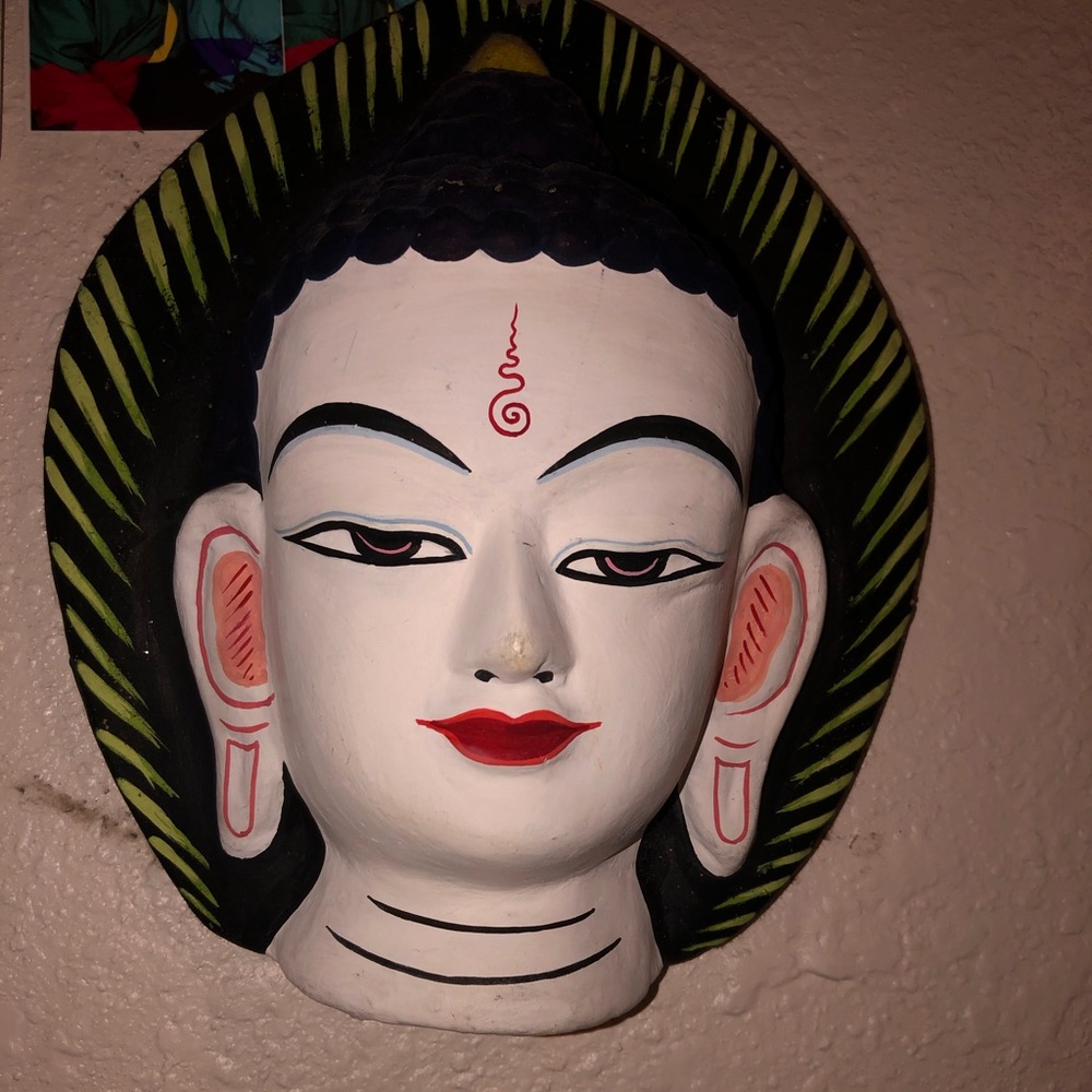 Hand Made VNTG Buddha Head antique